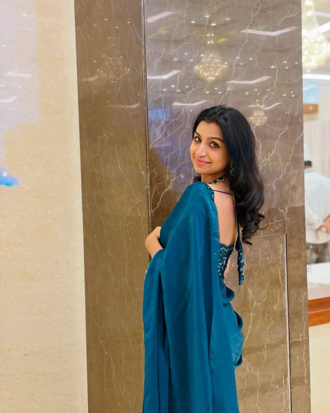 New Designer Space Silk Saree With Beautiful Katdana and Sequins Work Unstiched Blouse Piece