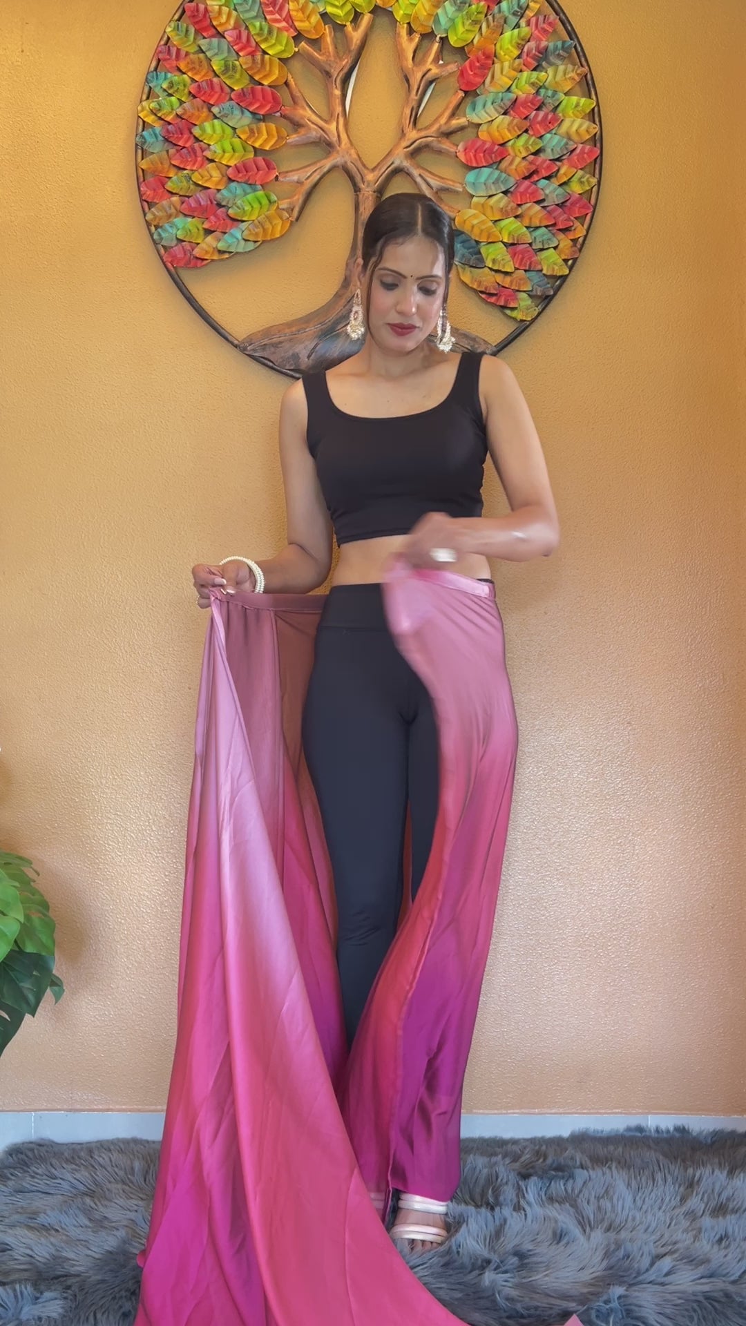 One Minute Ready To Wear New Premium Quality RosyTree Saree