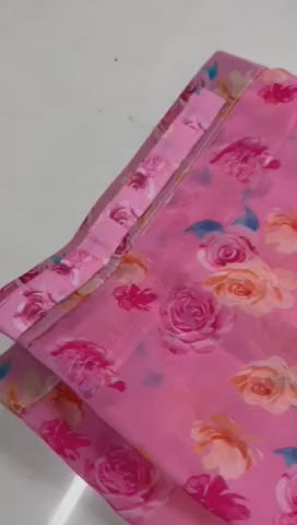 One Minute Ready To Wear Enchanted Blossom Soft Georgette Silk Saree