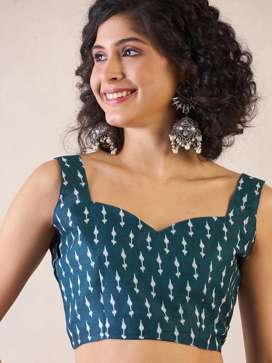 New One Minute Ready To Wear Flower Designed Pure Soft Mul Cotton Silk Red Orange Saree With  Pocket Along With Same Model  Unstiched Blouse Piece