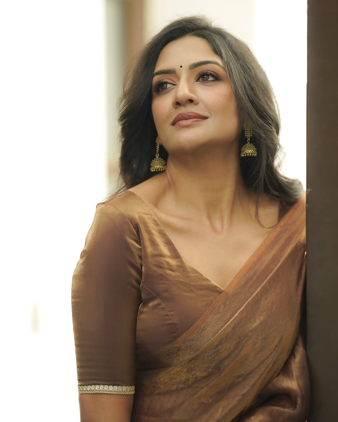 New Designer Soft Fancy Fandy Silk Saree With Same Full Stiched Blouse